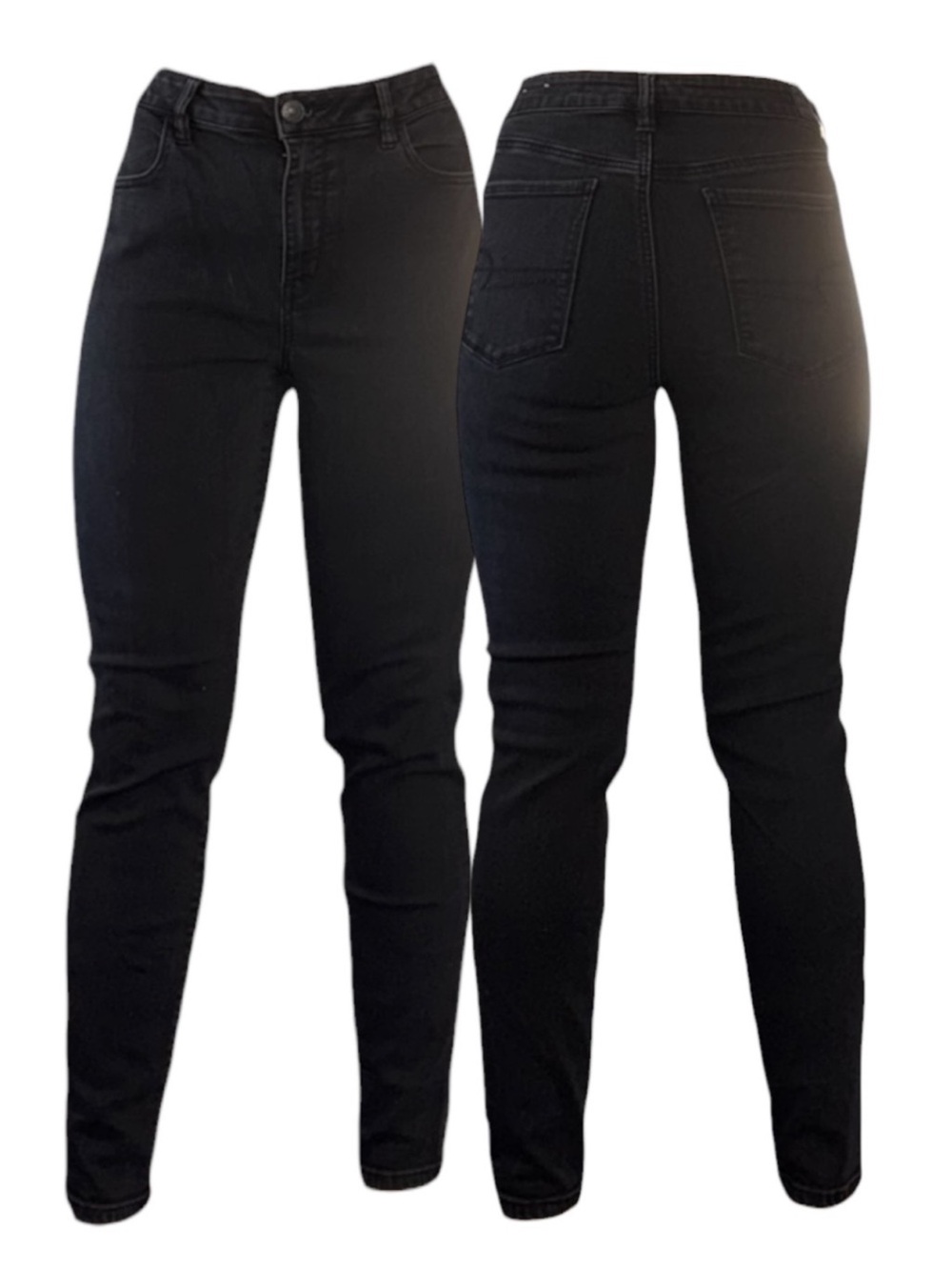 American Eagle Outfitters Black High-Rise Skinny Jeggings